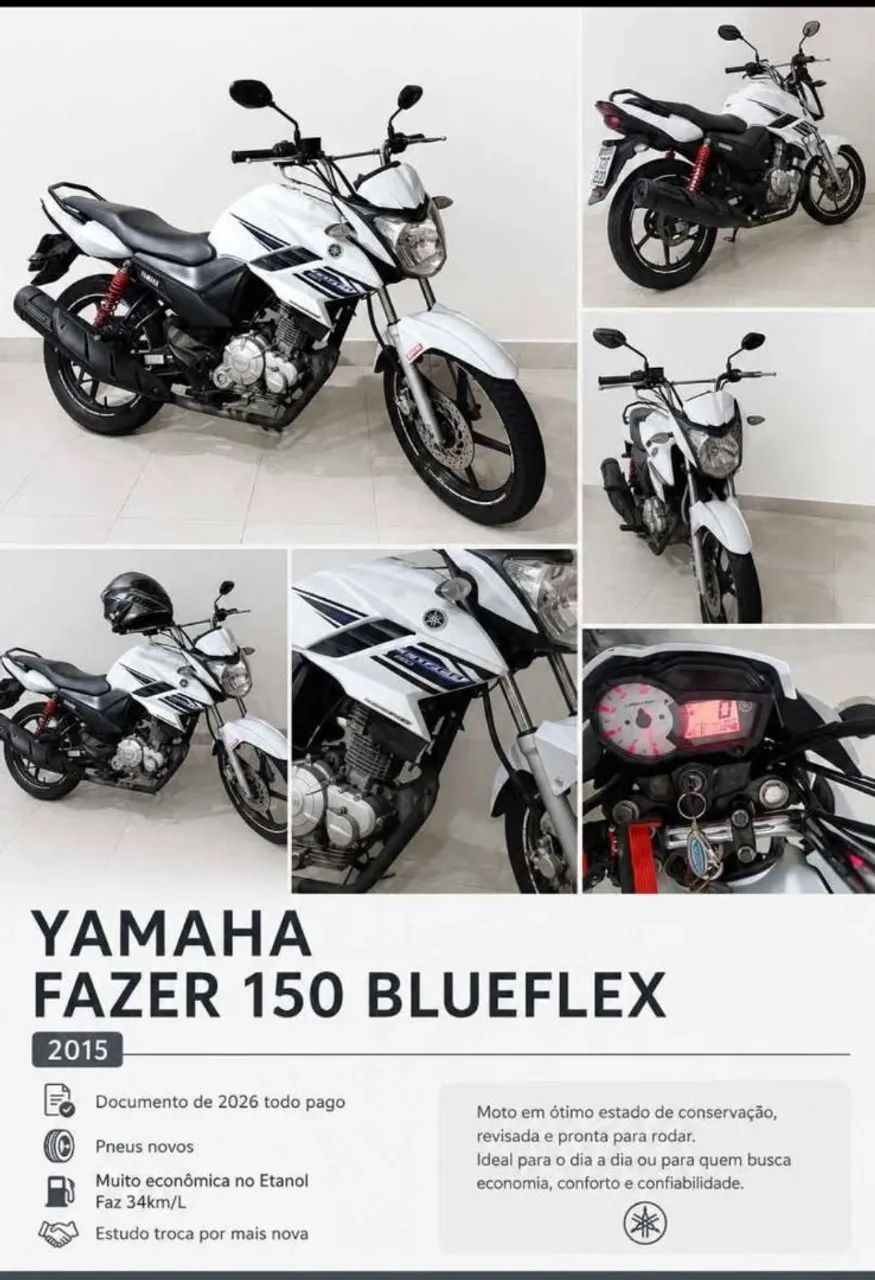 Fazer 150 BLUEflex Troca  - Foto 2