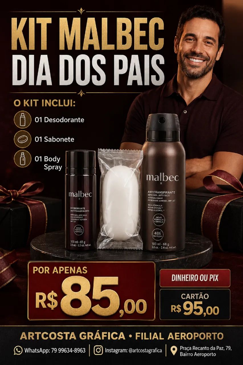 Perfumaria dia dos pais