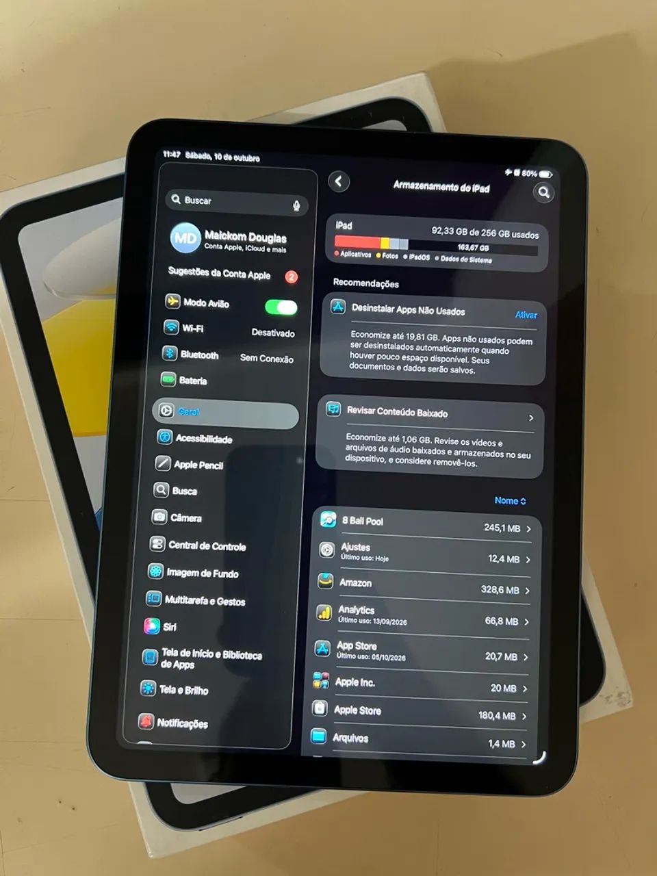 Ipad 11 A16 de 256gb Azul - Foto 4
