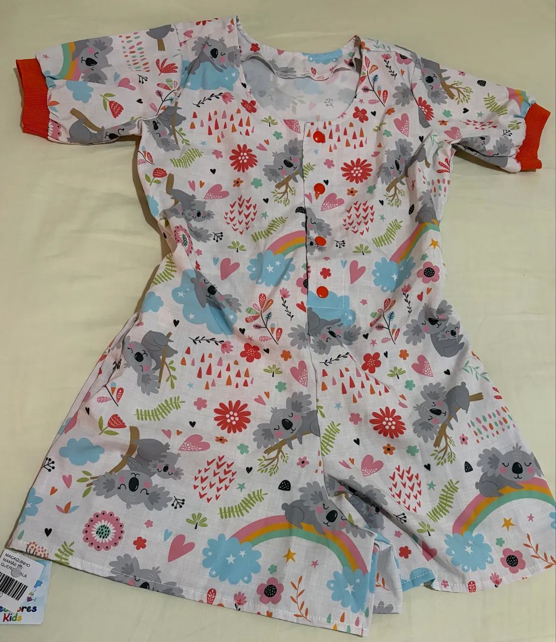 Macaquito estampado infantil 