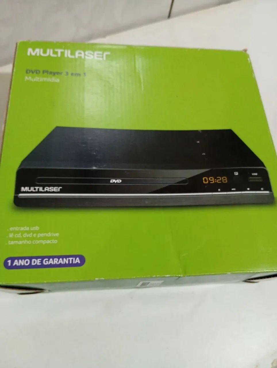 DVD Multilaser Novo 
