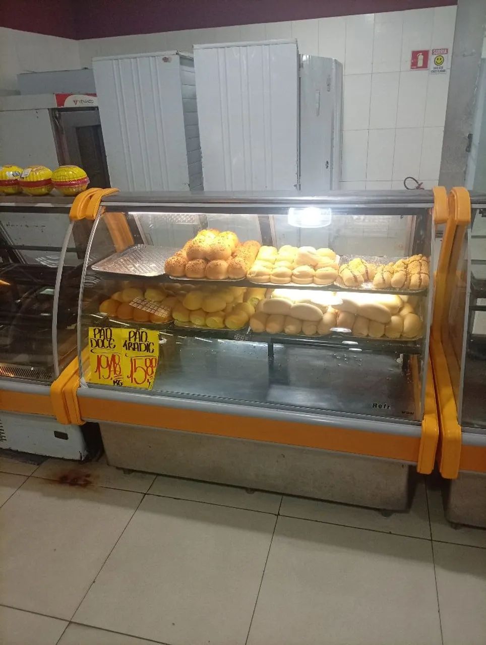 Balcão para padaria 