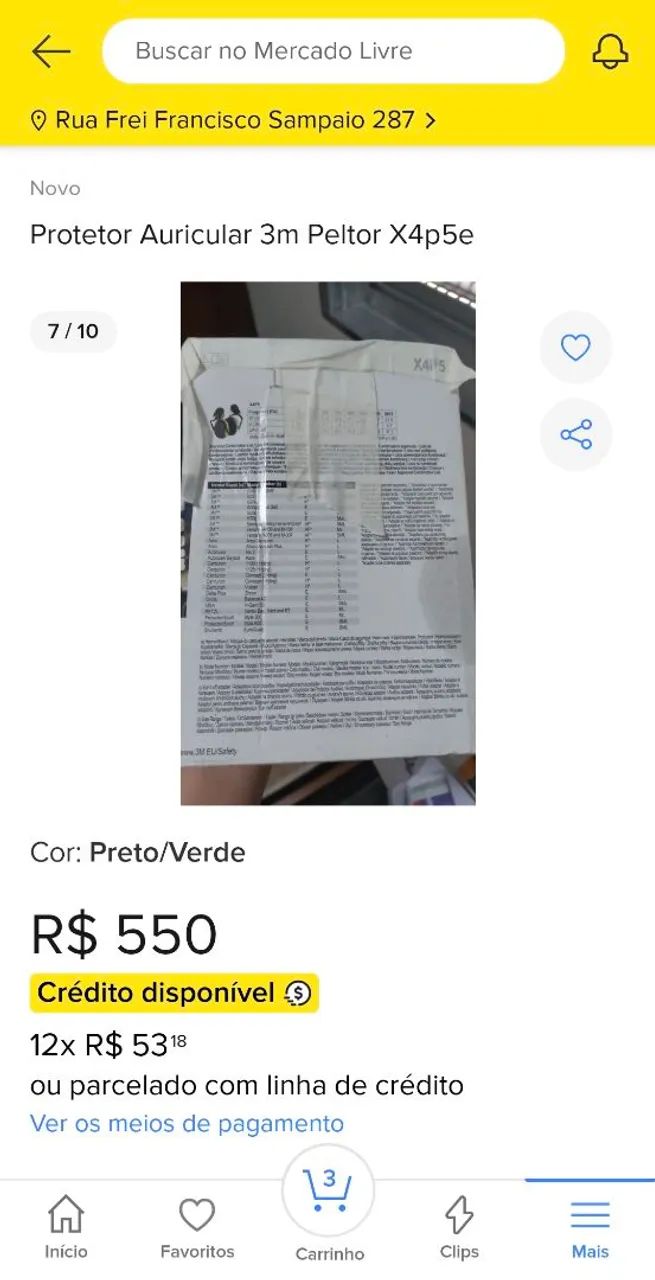 Protetor auricular 3M - Foto 5