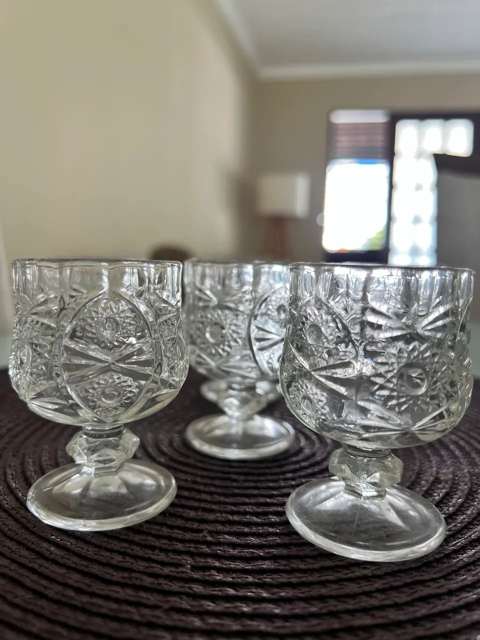 Conjunto com 6 mini taças 