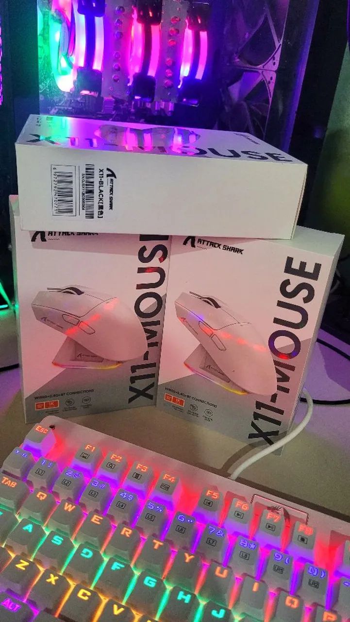 MOUSE X11 SEM FIO (COM BASE)!! - Foto 4
