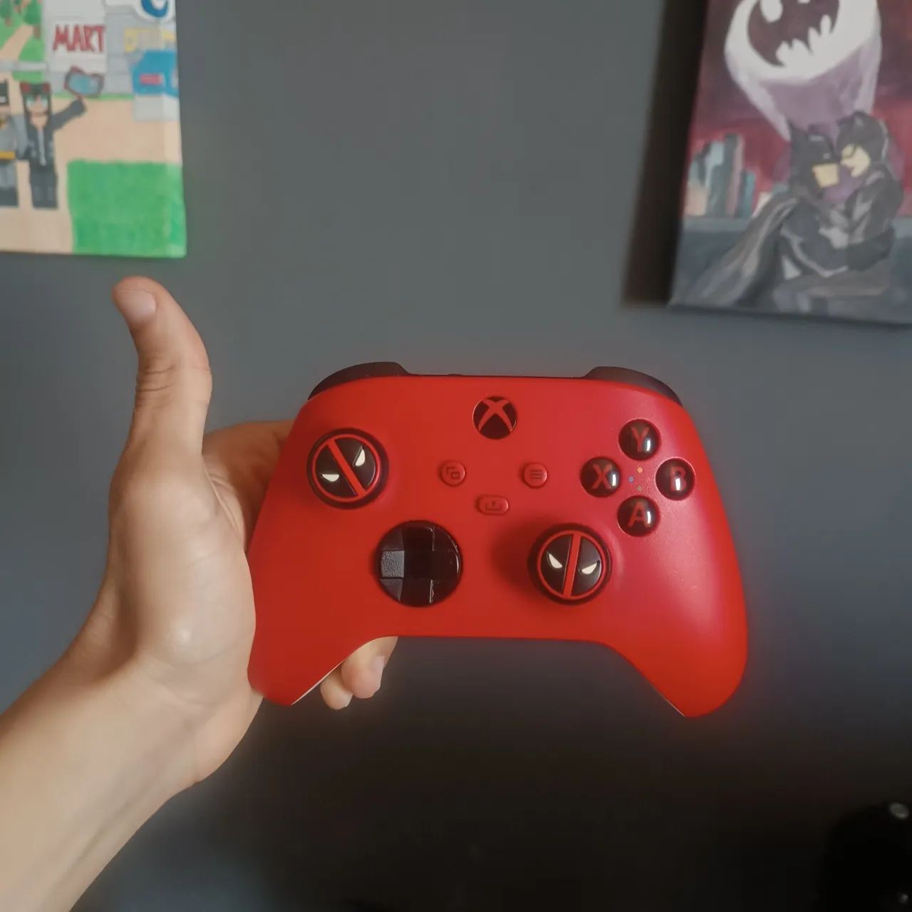 CONTROLE XBOX PULSE RED (TEM CONVERSA) - Foto 3