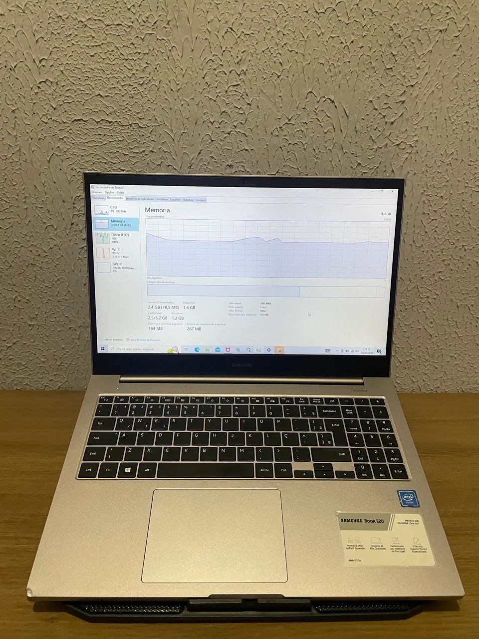 ? Samsung Book E20 - Design Moderno e Excelente Estado - Foto 4