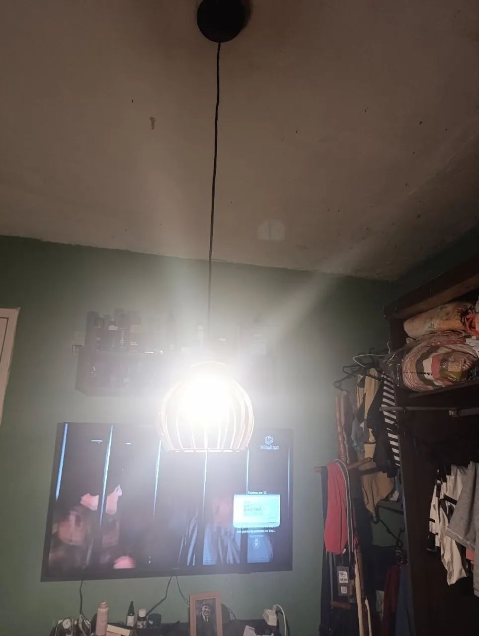 Lustre abajur 