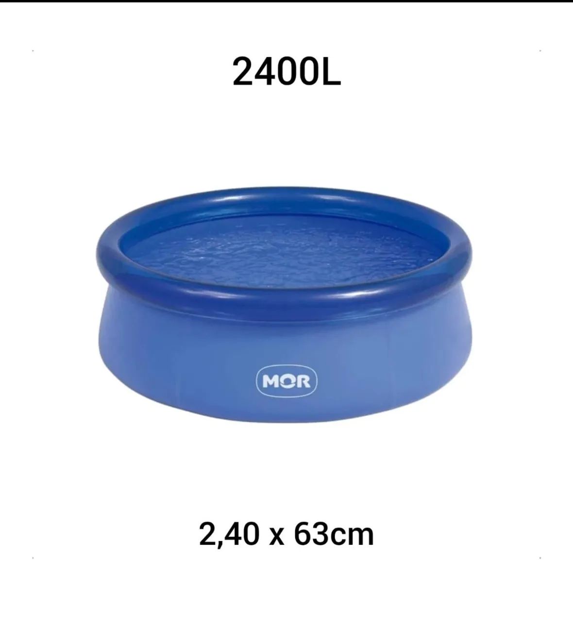 Piscina Inflável Mor 2400 litros 