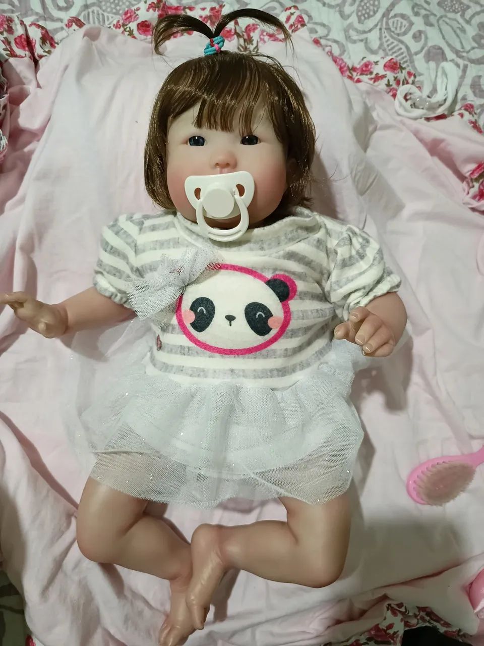 Bebê reborn 55 cm nova