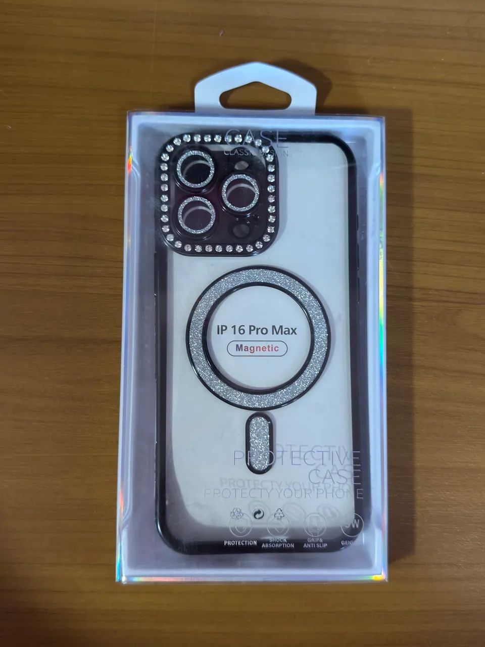 iPhone 16 Pro Max Capinha MagSafe Strass - Foto 2