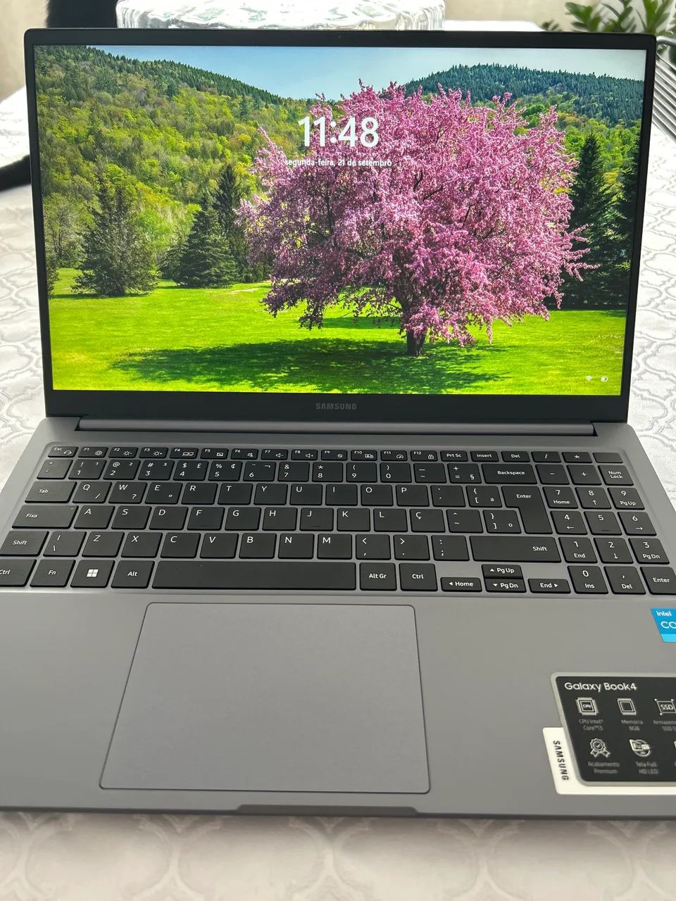 notebook samsung galaxy book4 i3 8gb 512gb ano 2025