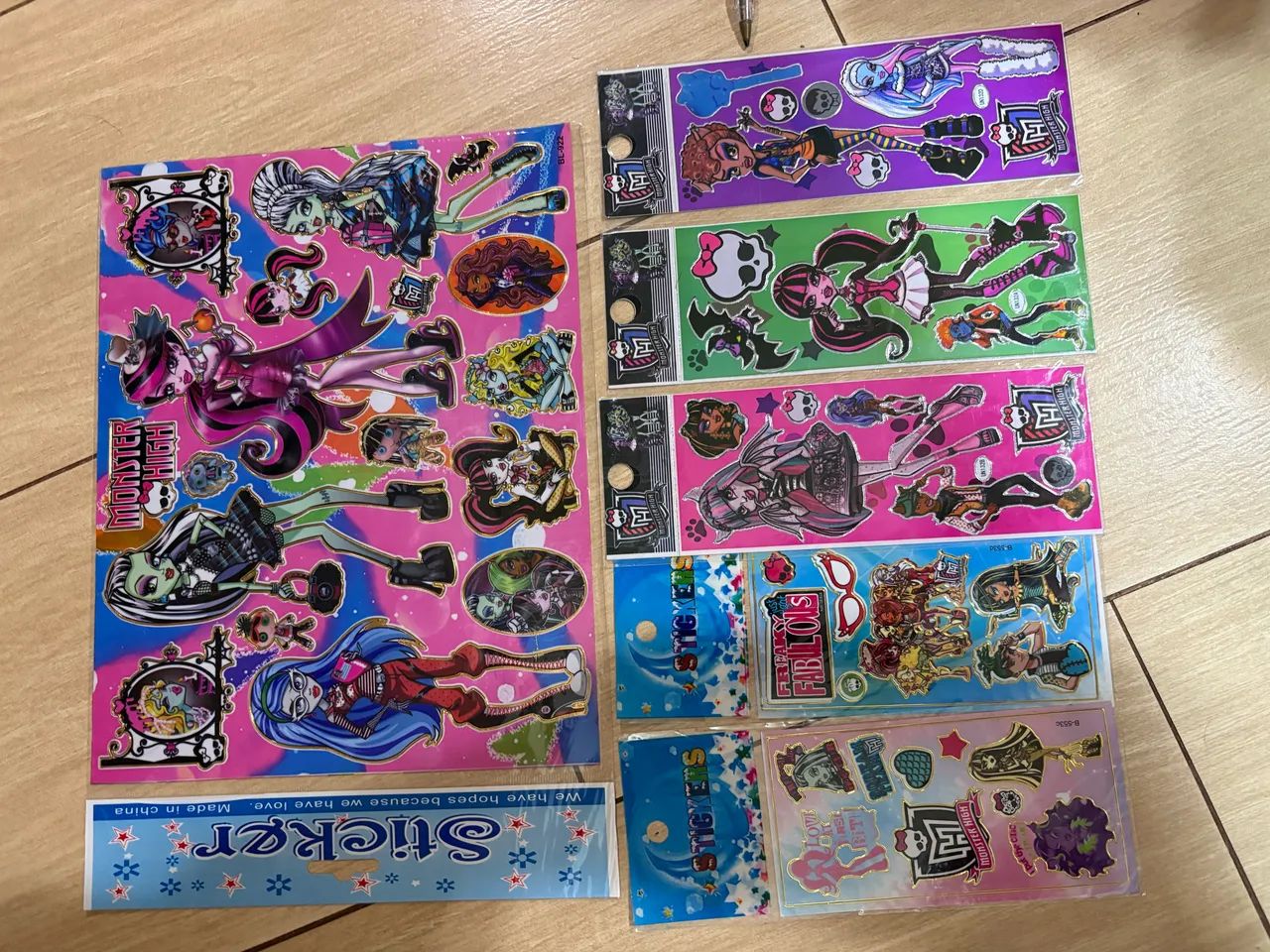 kit Monster High Adesivos vintage nostalgia  - Foto 5