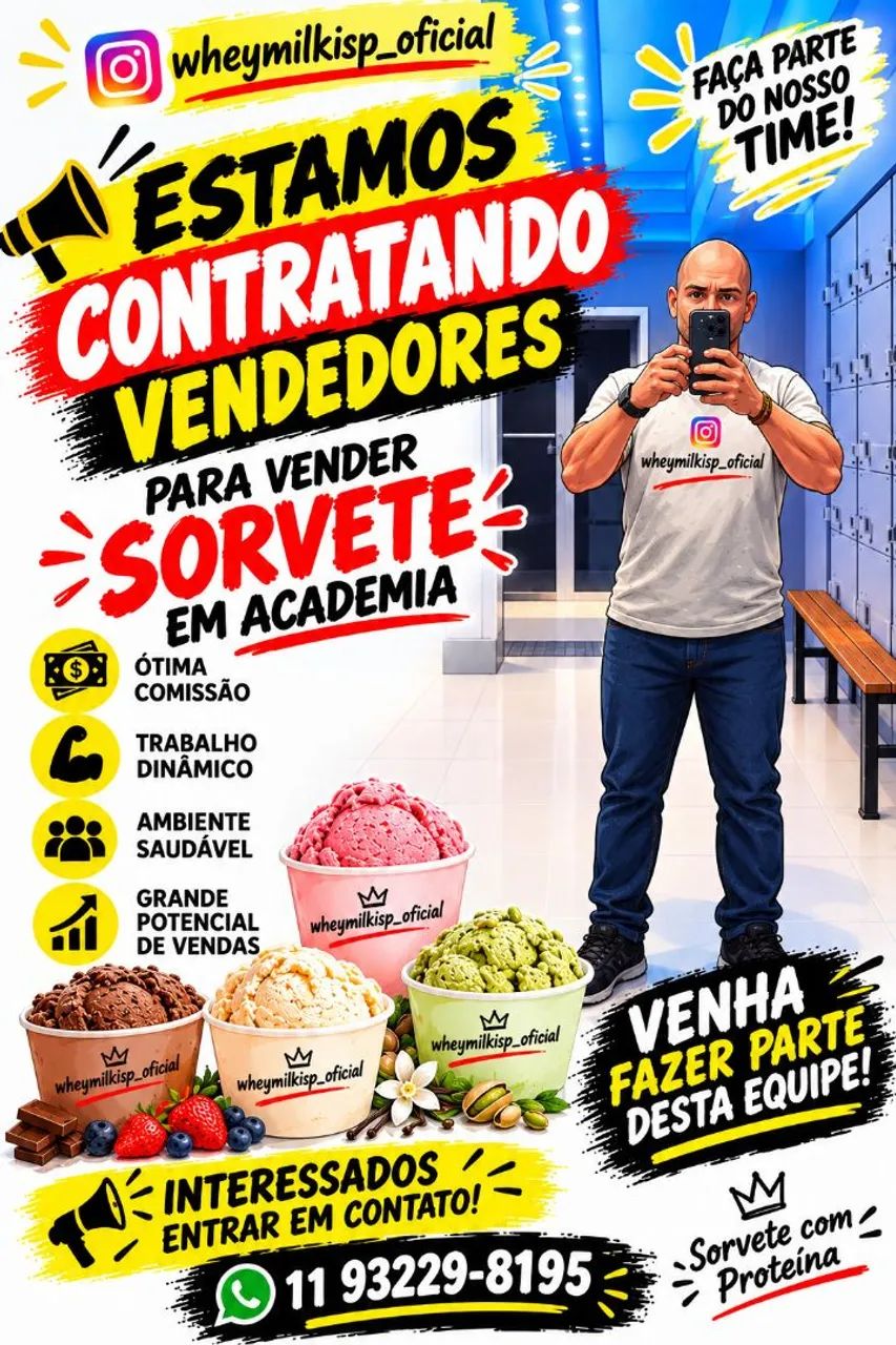 Estamos em busca de vendedores 