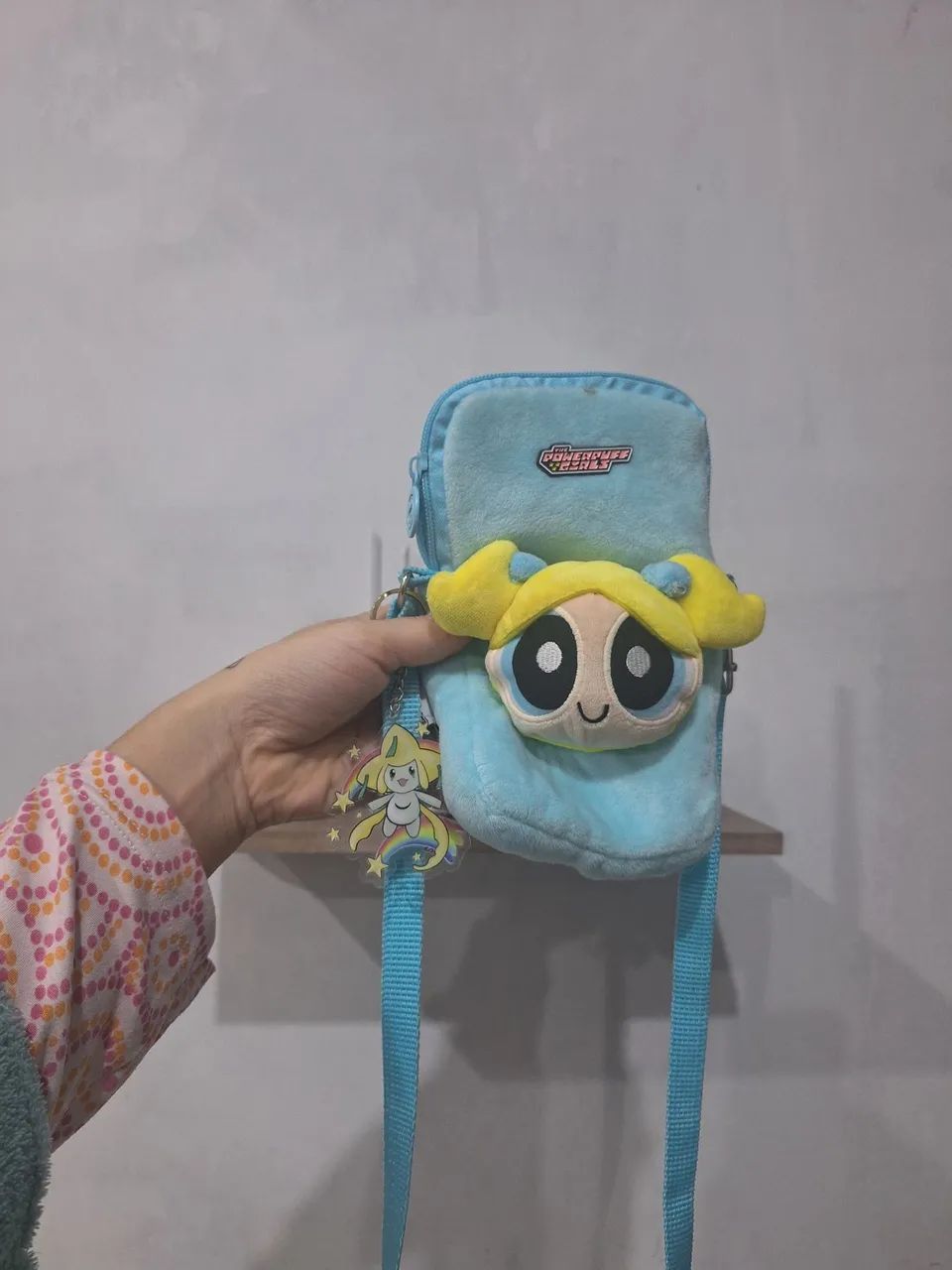 Bolsa porta celular lindinha bubbles meninas super poderosas 