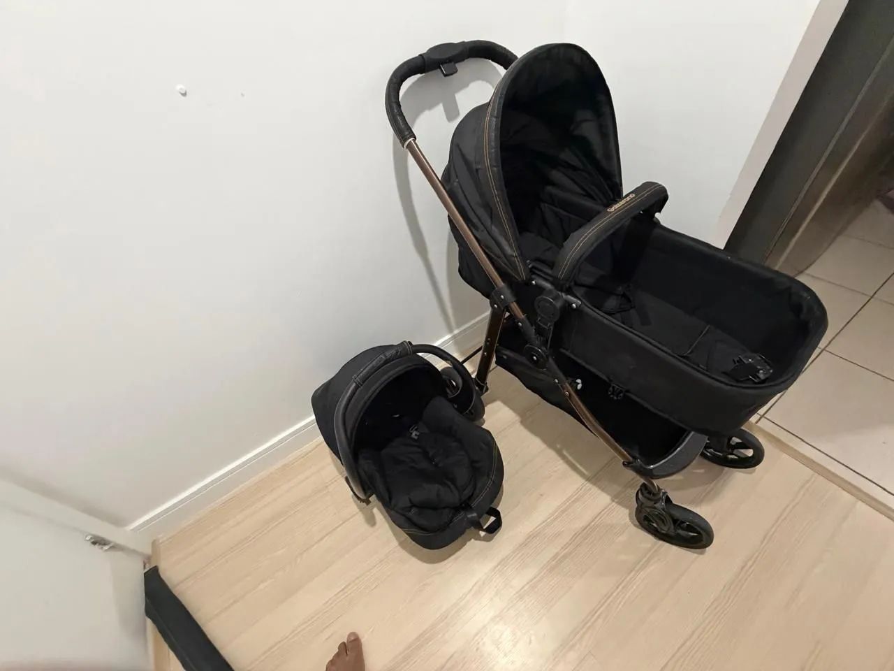 Carrinho de bebê Novíssimo! R$ 480 - Foto 3
