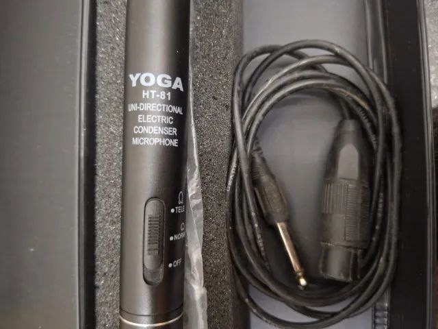 Microfone Condensador Yoga HT-81 Uni-direcional - Profissional - Foto 6