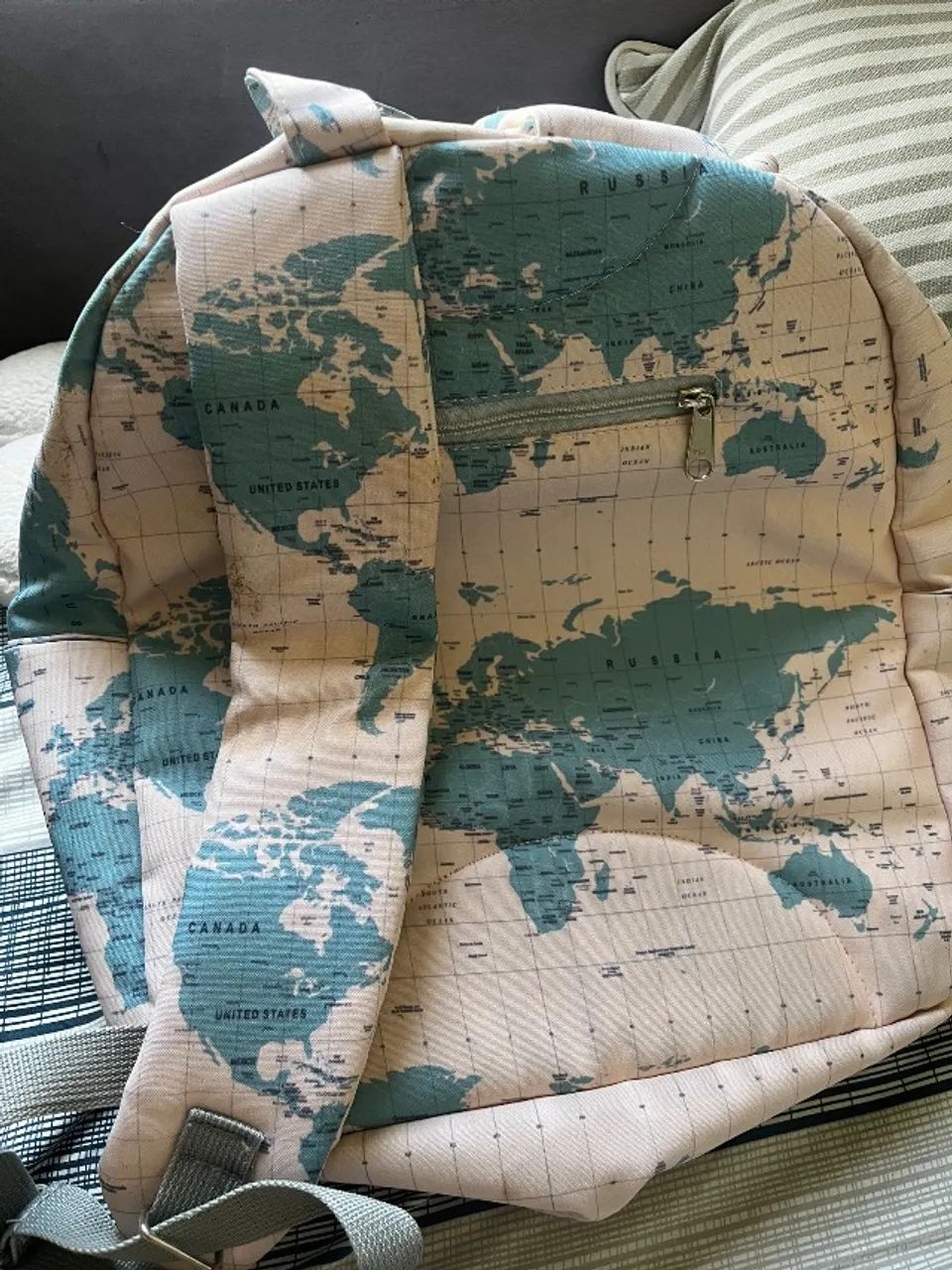 Mochila mapa mundi - Foto 2