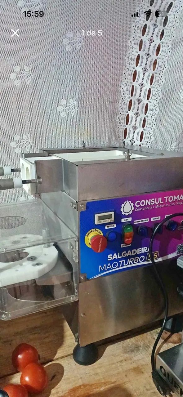 Máquina de modelar salgados  - Foto 3