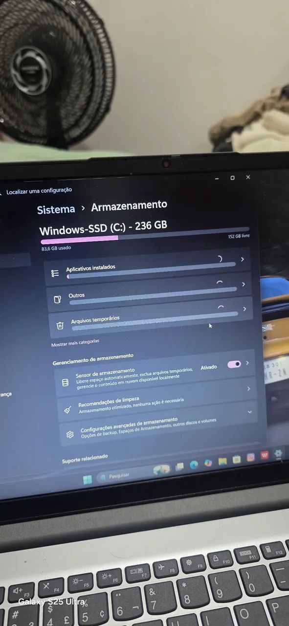 Notebook Lenovo i3 com 1 mês + nota fiscal - Foto 4