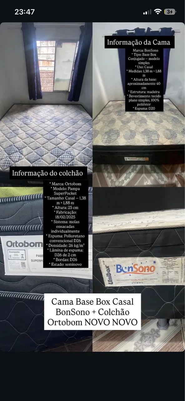 Cama casal PROMOÇÃO  - Foto 2