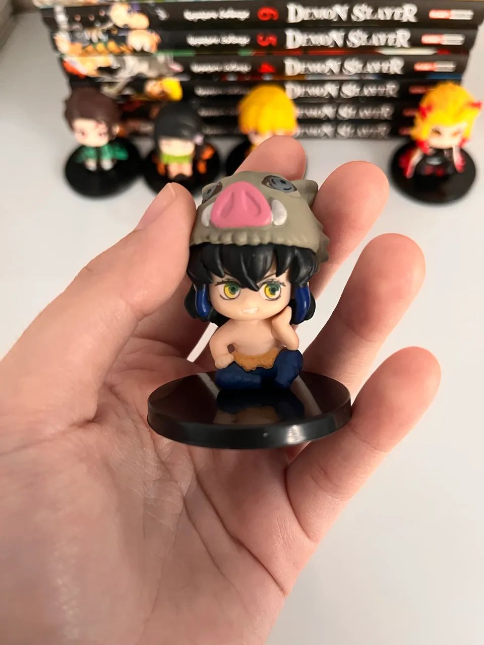 Kit com 5 Mini Figures Demon Slayer (Kimetsu no Yaiba) - Foto 5