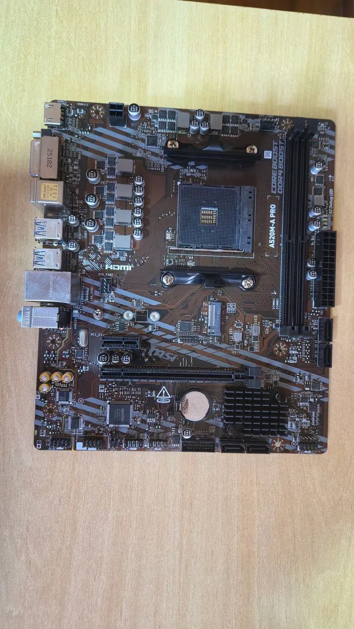 Placa mãe A520M A Pro