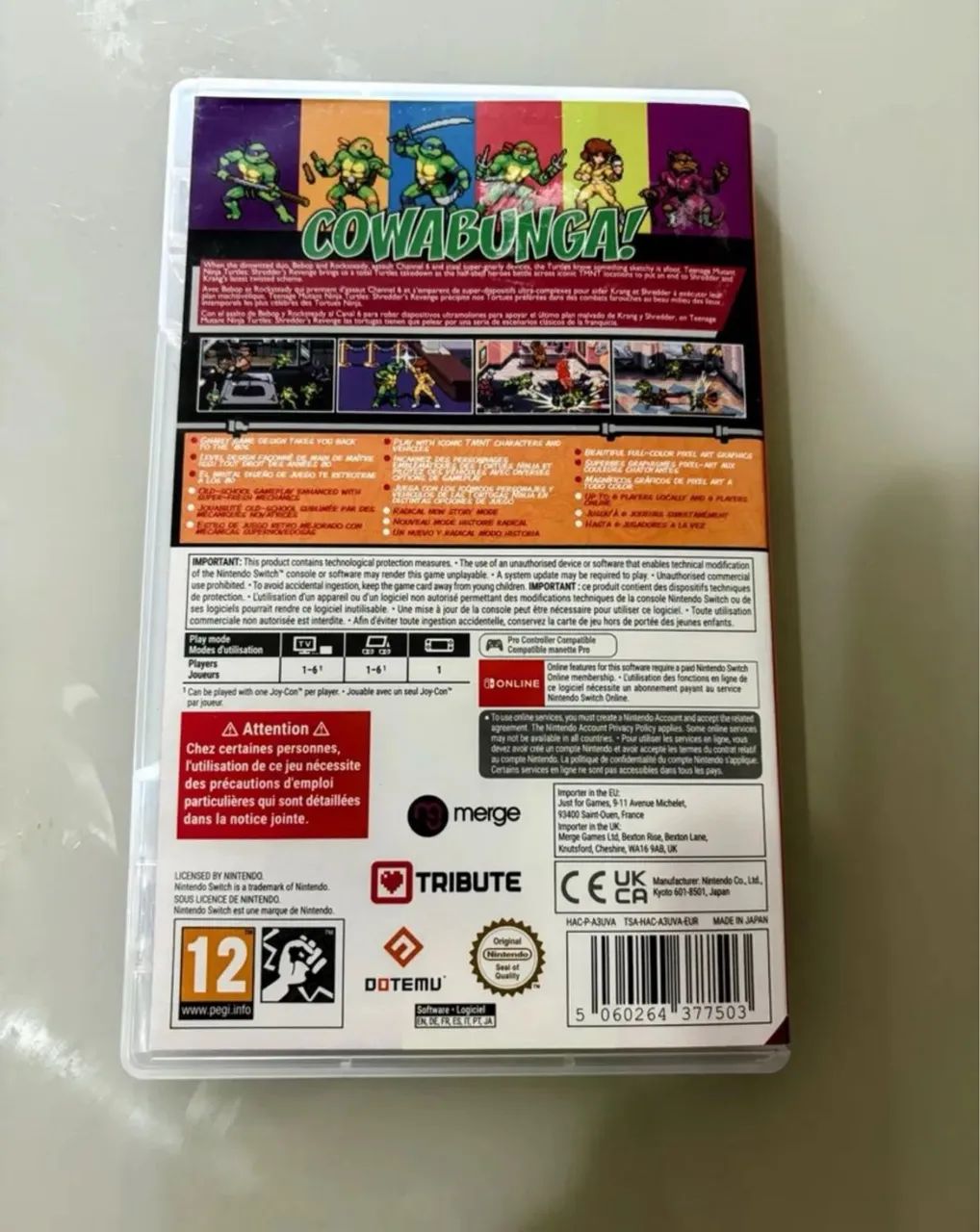 Nntendo Switch - Teenage Mutant Ninja Turtles Shredders Revenge com Chaveiro - Foto 3