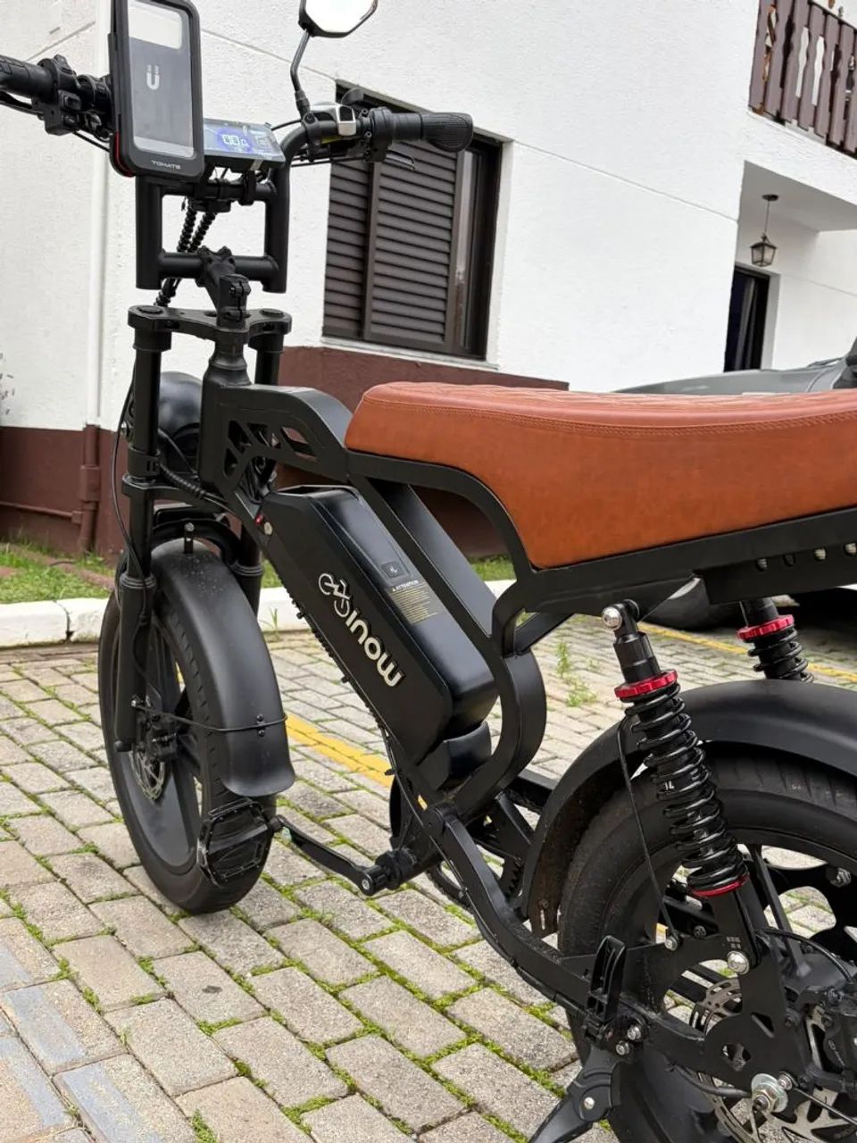 Bicicleta Elétrica Inow v40 pró - 1000w - Foto 5