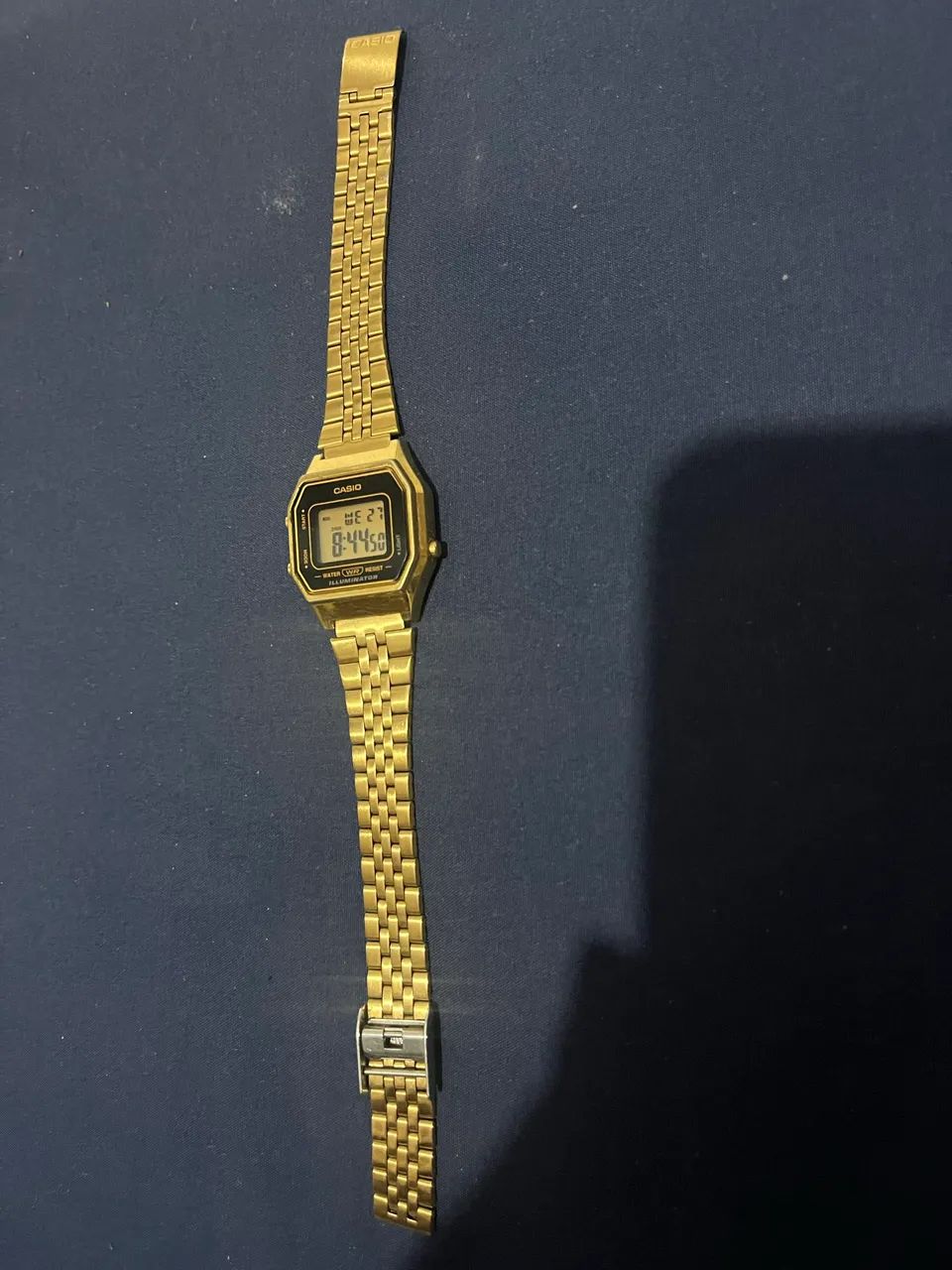 Relógio Casio Vintage Dourado Original Digital - Iluminator - Foto 2