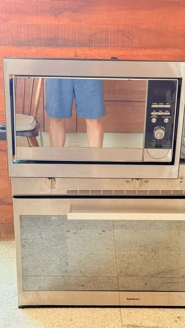 Forno Microondas ELETTROMEC de embutir - Foto 3