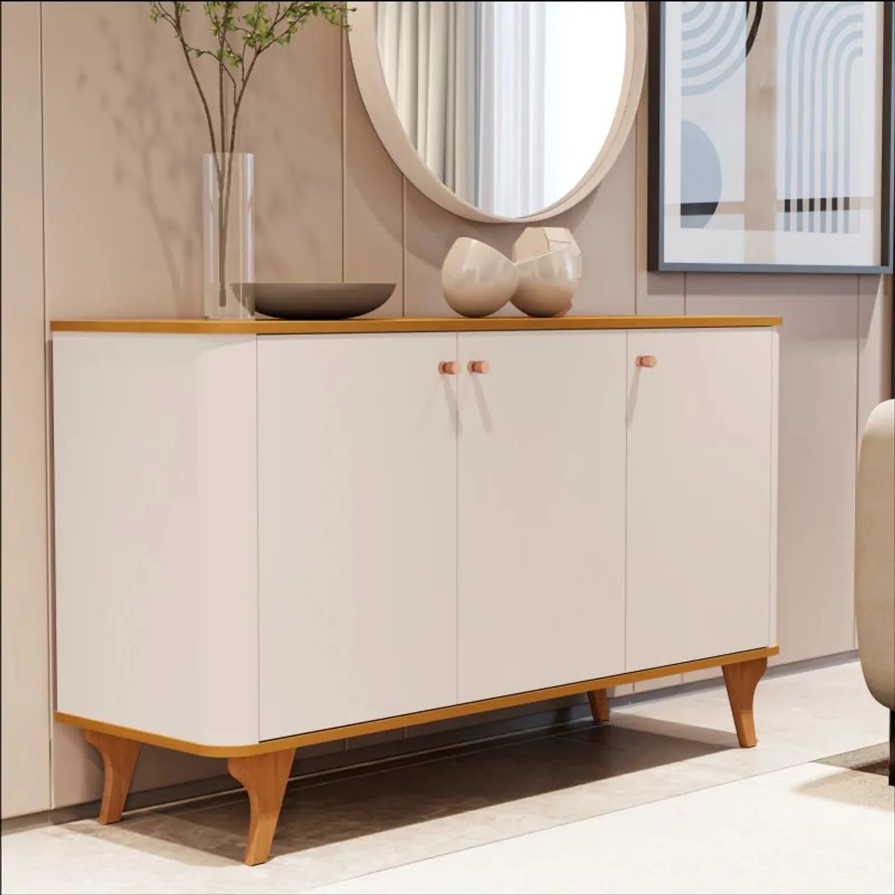 BUFFET ARUMA OFFWHITE/NATURE