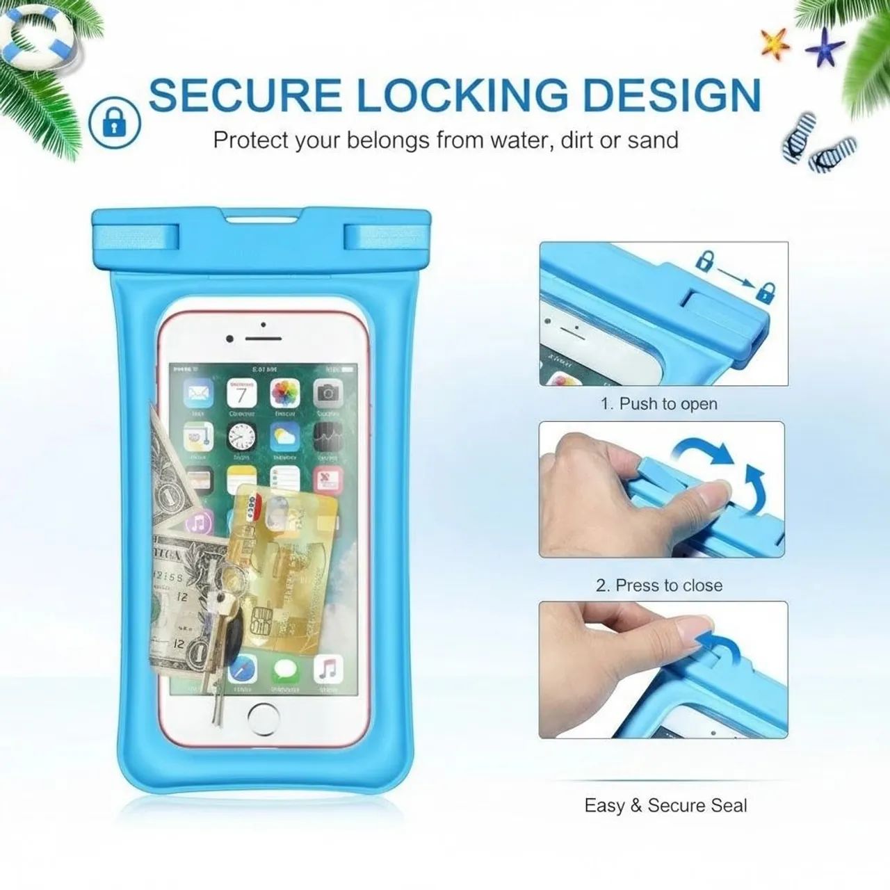 PROMOÇÃO capa a prova de água para celular - Foto 5