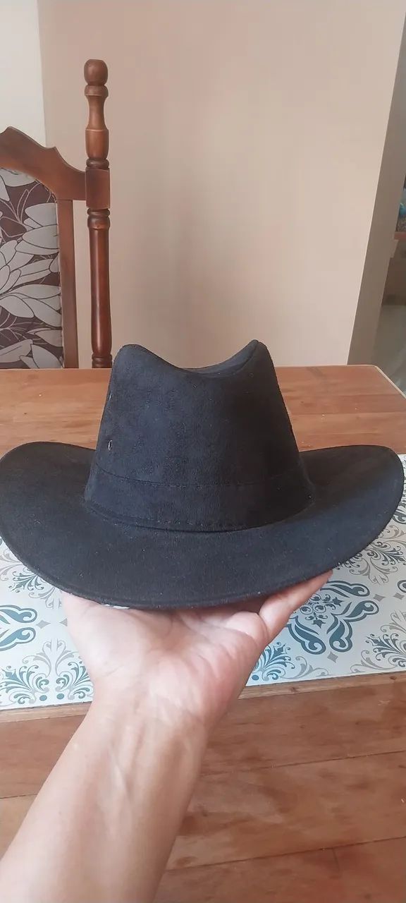 Chapéu cowboy preto - Foto 2