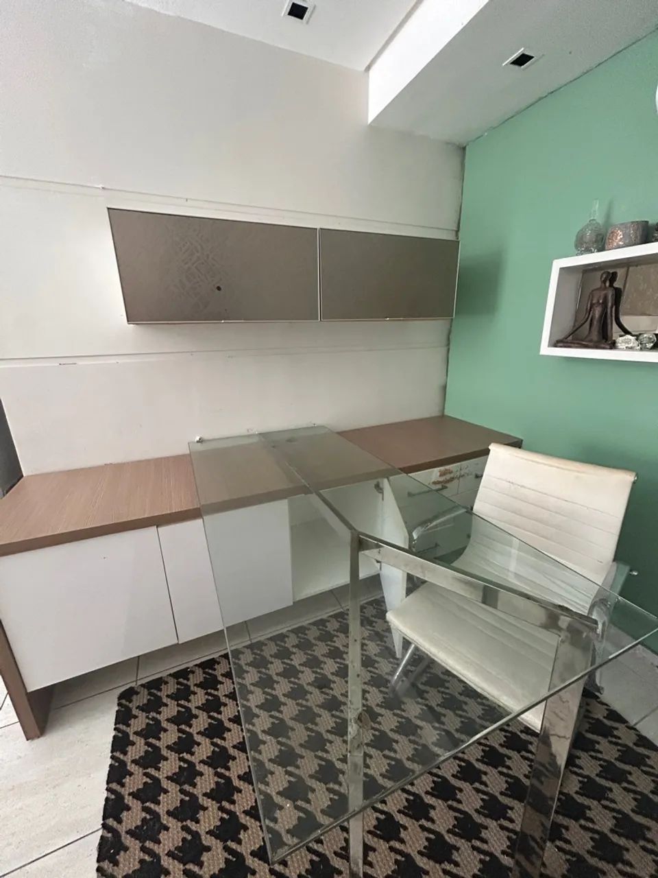 Escrivaninha de vidro  - Foto 3