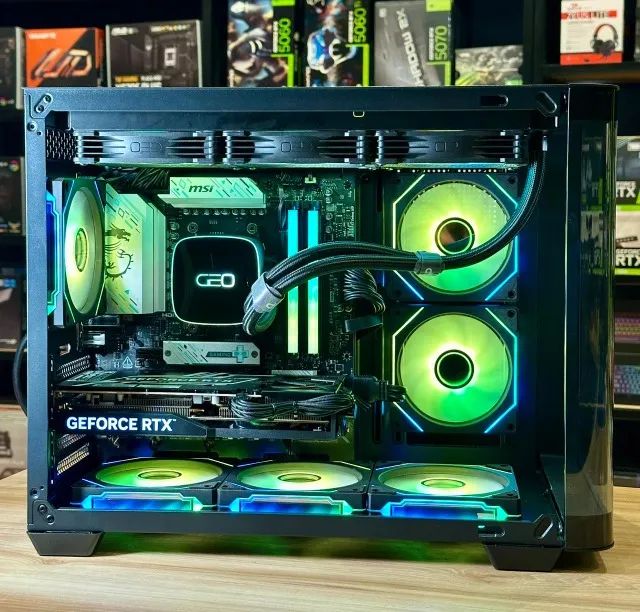 (LOJA FÍSICA) Pc gamer Ryzen 7 7800x3D + Rtx 5060ti DDR5, 32GB  - Foto 6