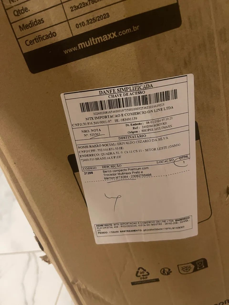 Chiqueirinho berço 3em 1  - Foto 2