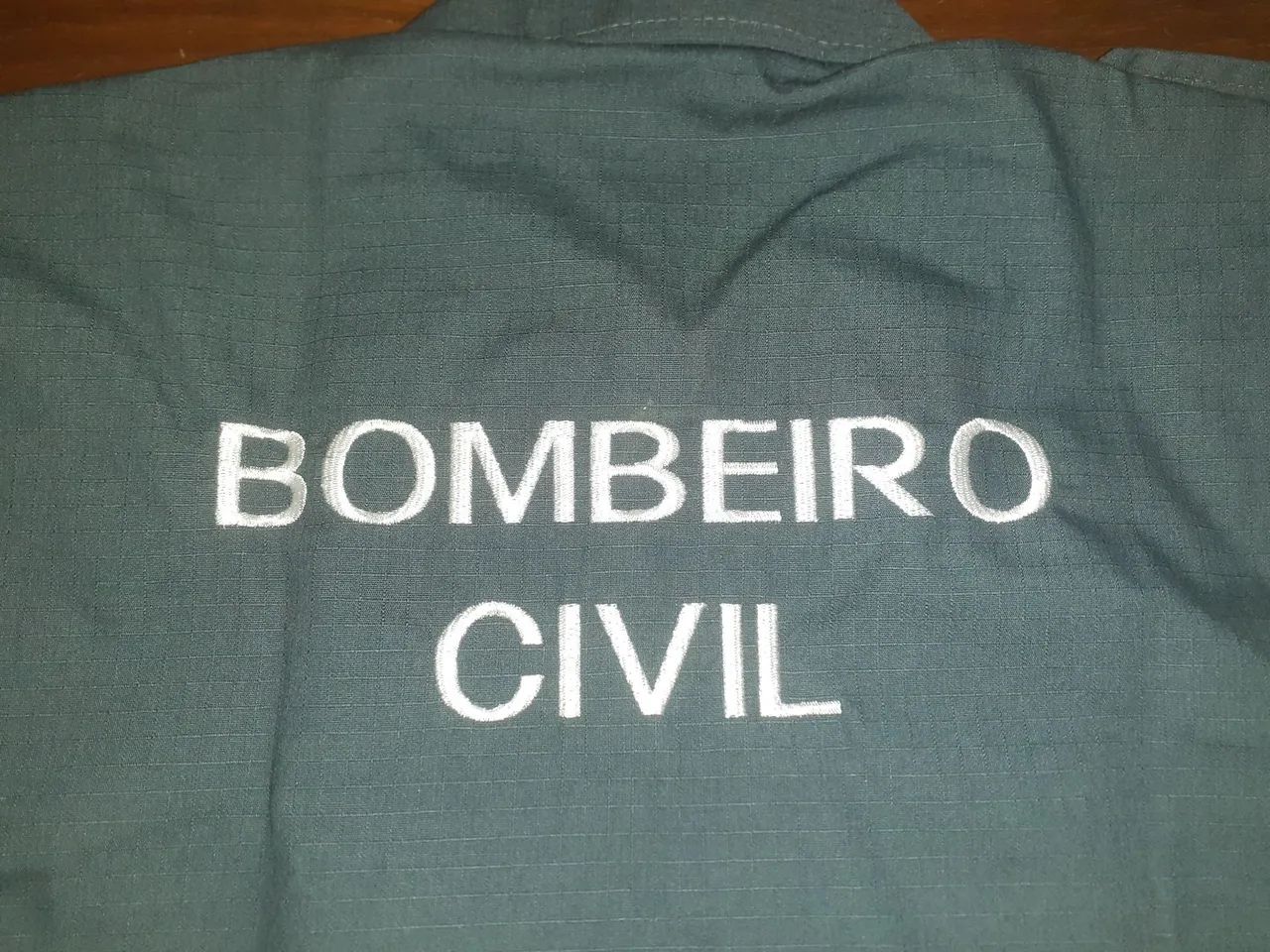 Gandola Bombeiro Civil manga curta Rip stop Nova - Foto 3