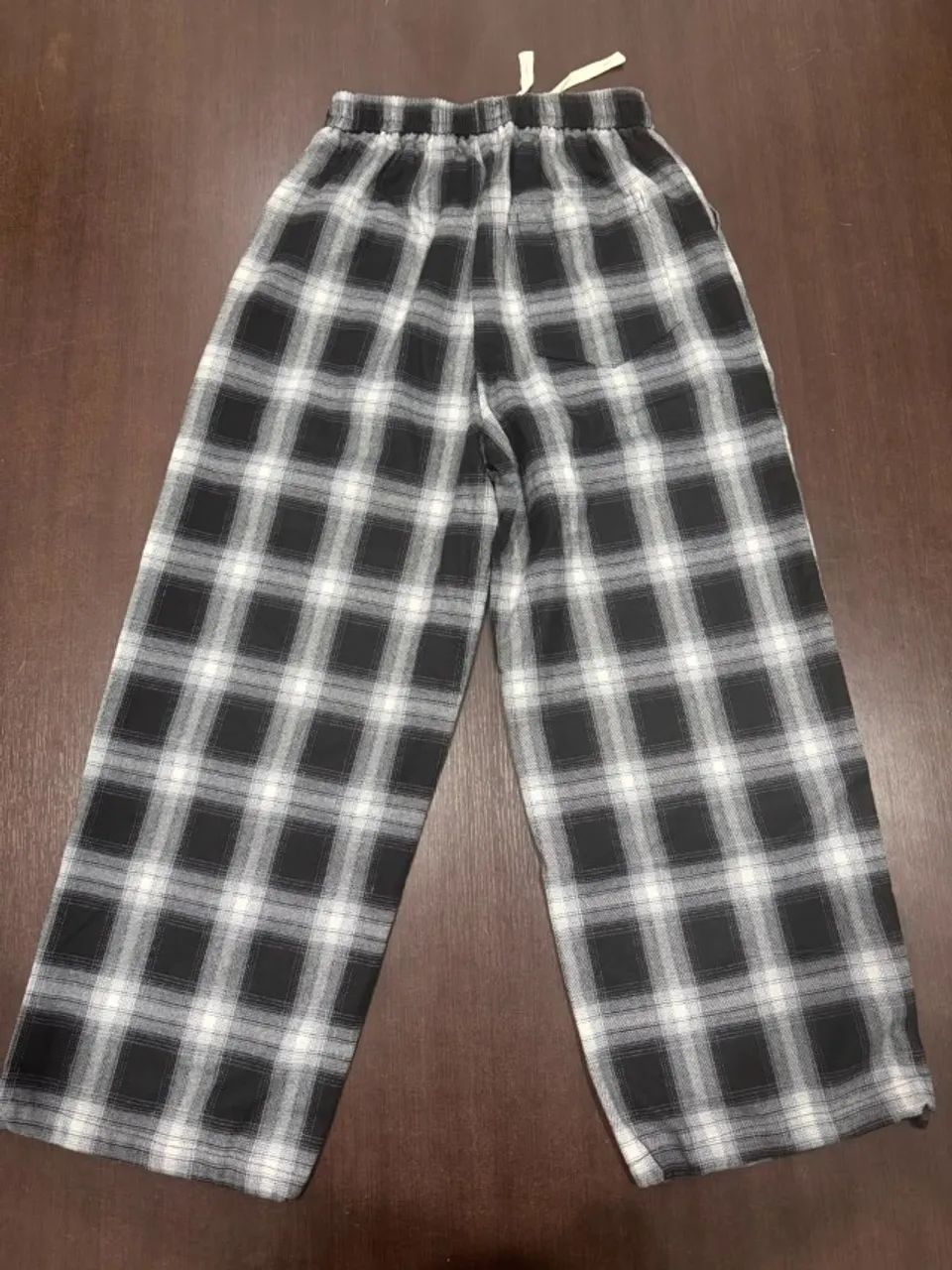 Calça Chrome Hearts nova xadrez preta e branca - Foto 4