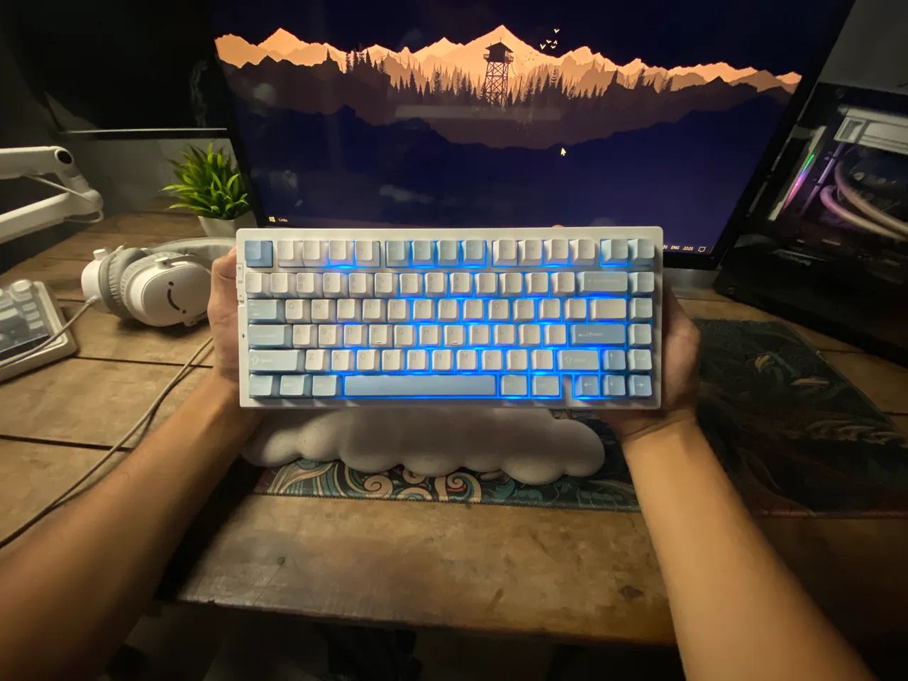 Teclado mecânico(MCHOSE G75 pro) - Foto 3