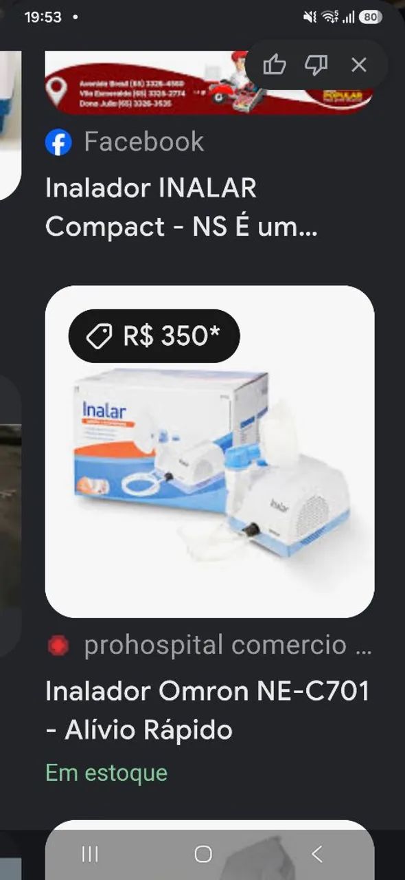 Inalador inalar bivolt 100 reais  - Foto 3