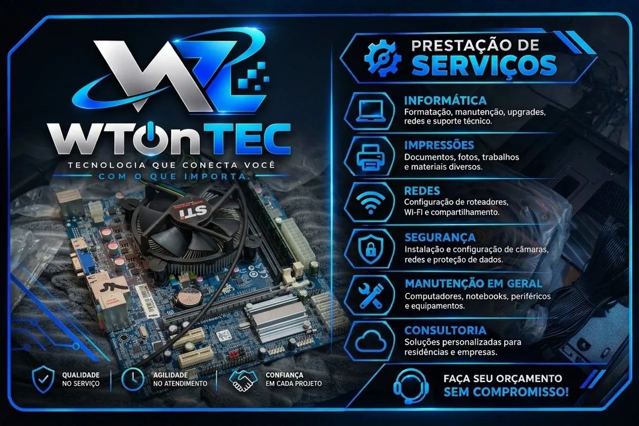 WTon TEC Soluções em Tecnologia e Informática  - Foto 2