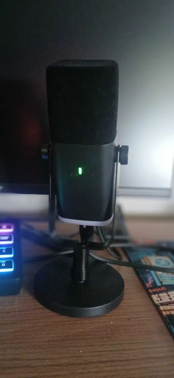 Microfone Fifine AM8 + SC3 + XLR | Kit Gamer/Streamer + Brinde - Foto 4