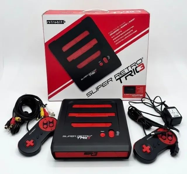 Retro-Bit Super Retro Trio console, a 3-in-1 system - Consoles de