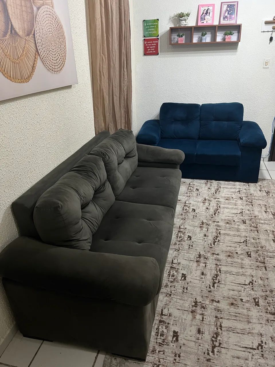 Sofá dois e três lugares 