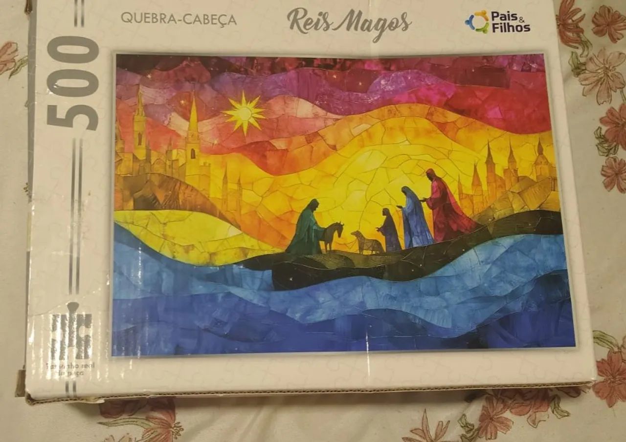 Quebra cabeça de 500 peças