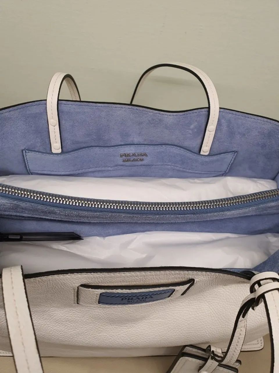 Bolsa Prada Original perfeita Nao tem Risco - Foto 3