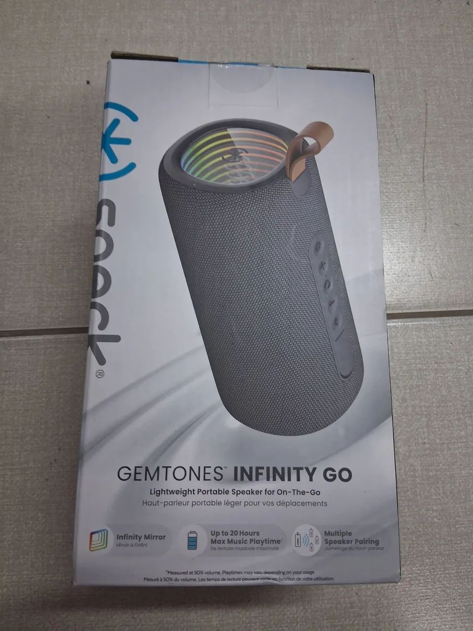 Caixinha de som Gemtones Infinity Go