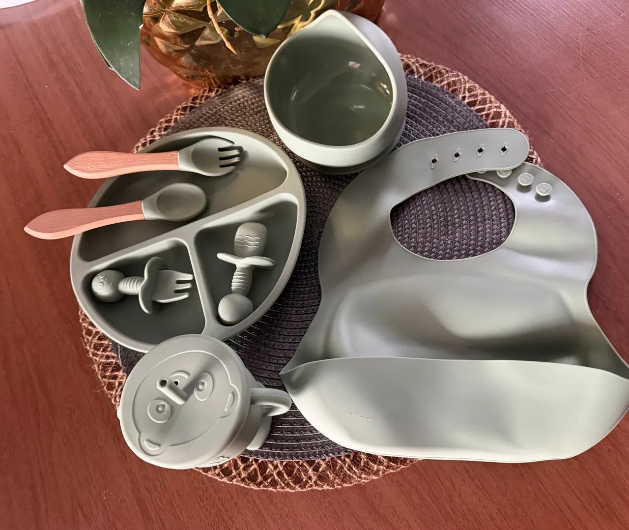 Vendo kit de introdução alimentar de silicone retirada na cidade nova  - Foto 4