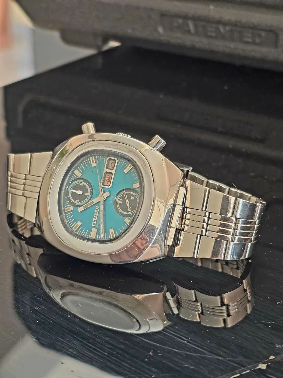 Relógio Cronógrafo Citizen Automático Masculino Raro Modelo